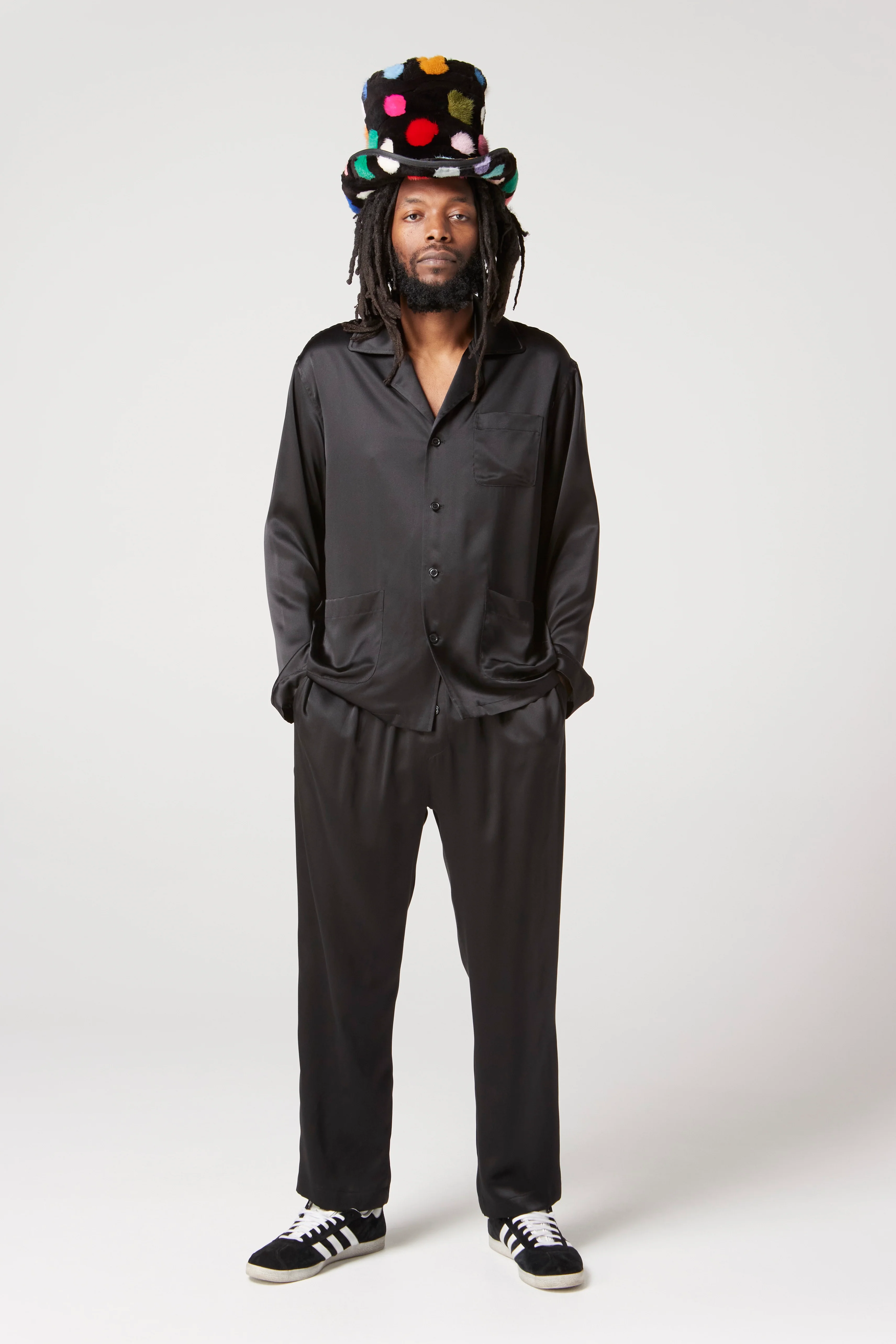 CHATEAU JOSUÉ PRESIDENTIAL SUITE SILK PAJAMA PANT - Image 3
