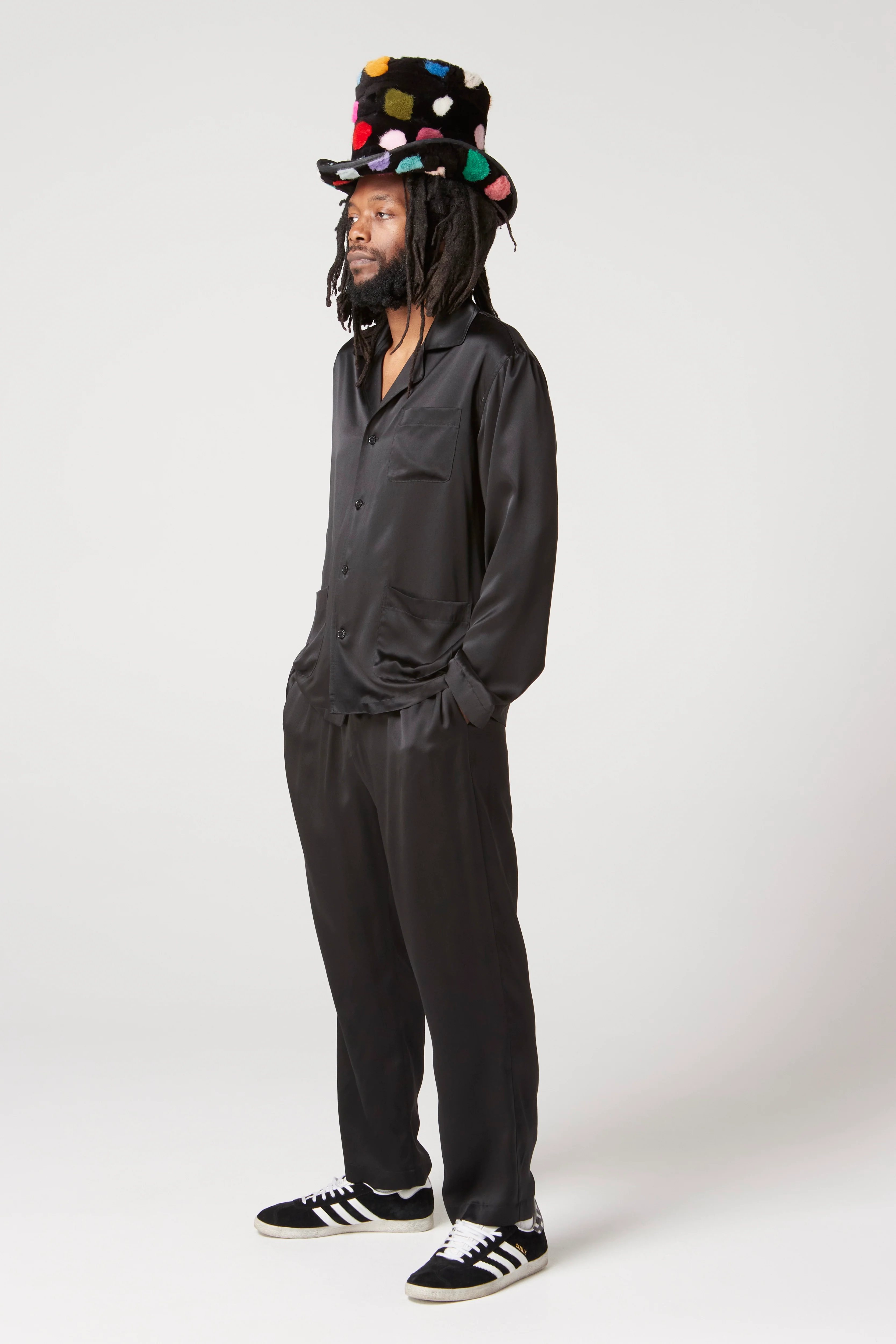 CHATEAU JOSUÉ PRESIDENTIAL SUITE SILK PAJAMA PANT - Image 9