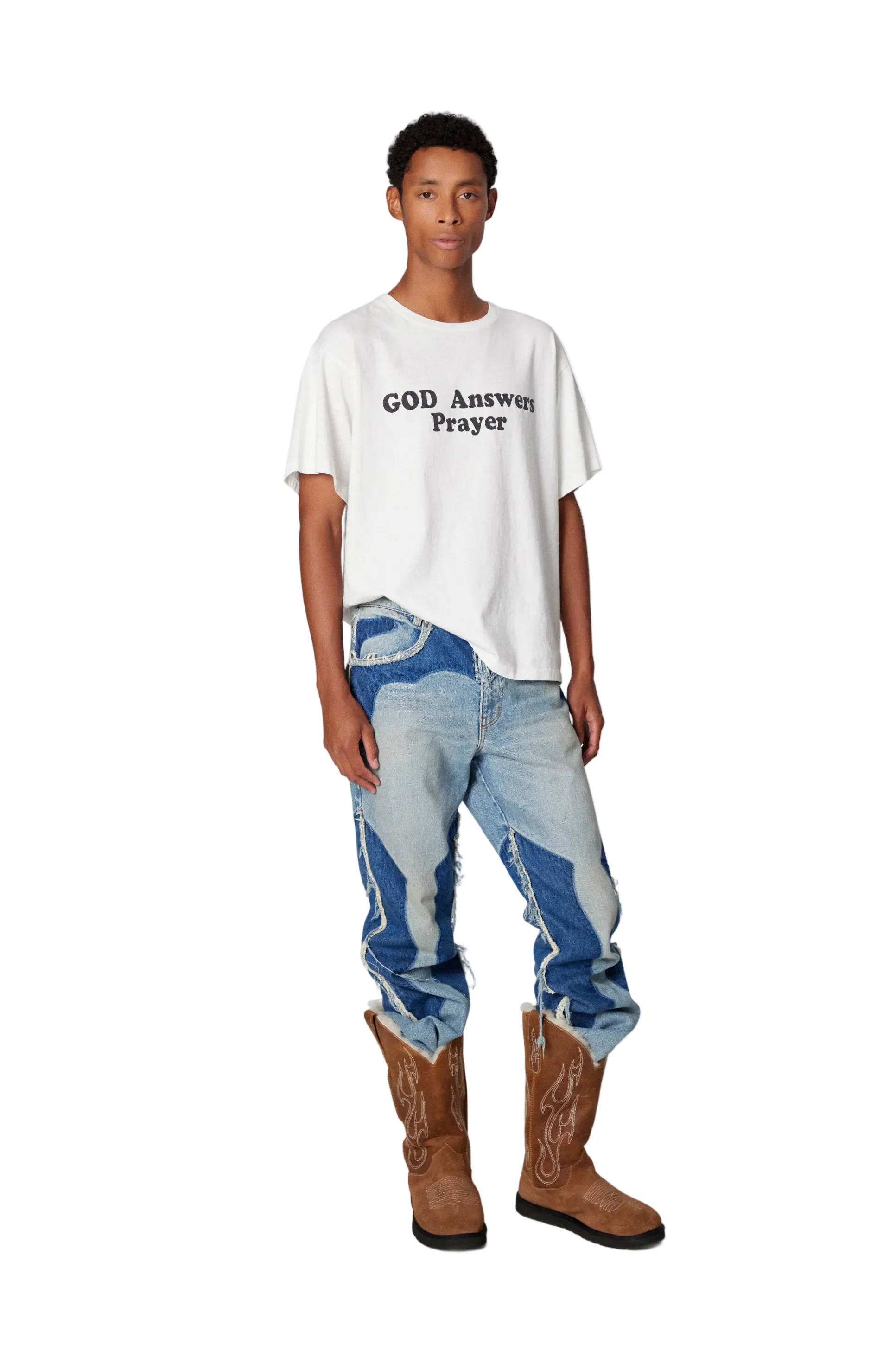 GOD ANSWERS PRAYER TEE - Image 3