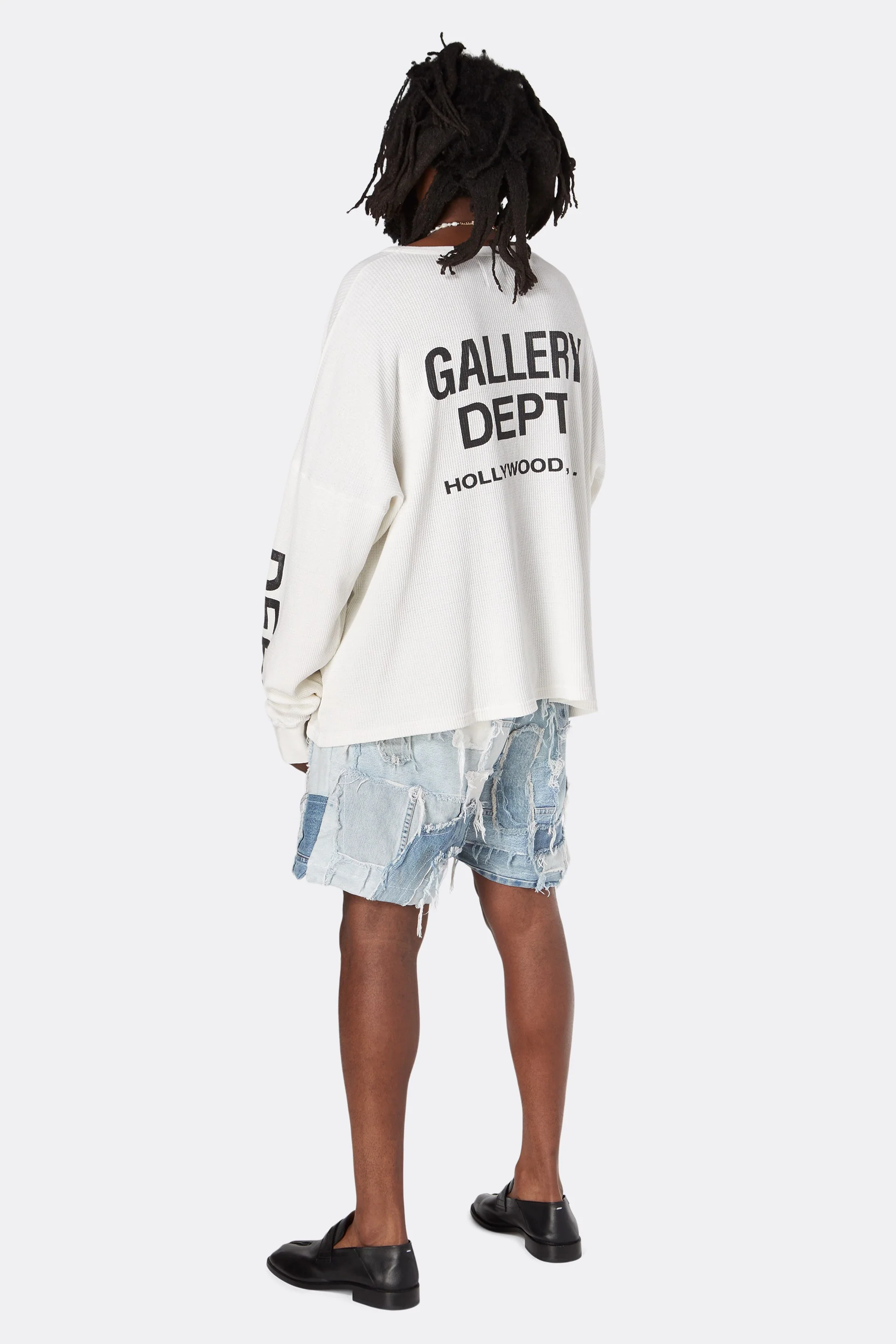 PATCHWORK DENIM ZUMA SHORTS - Image 11