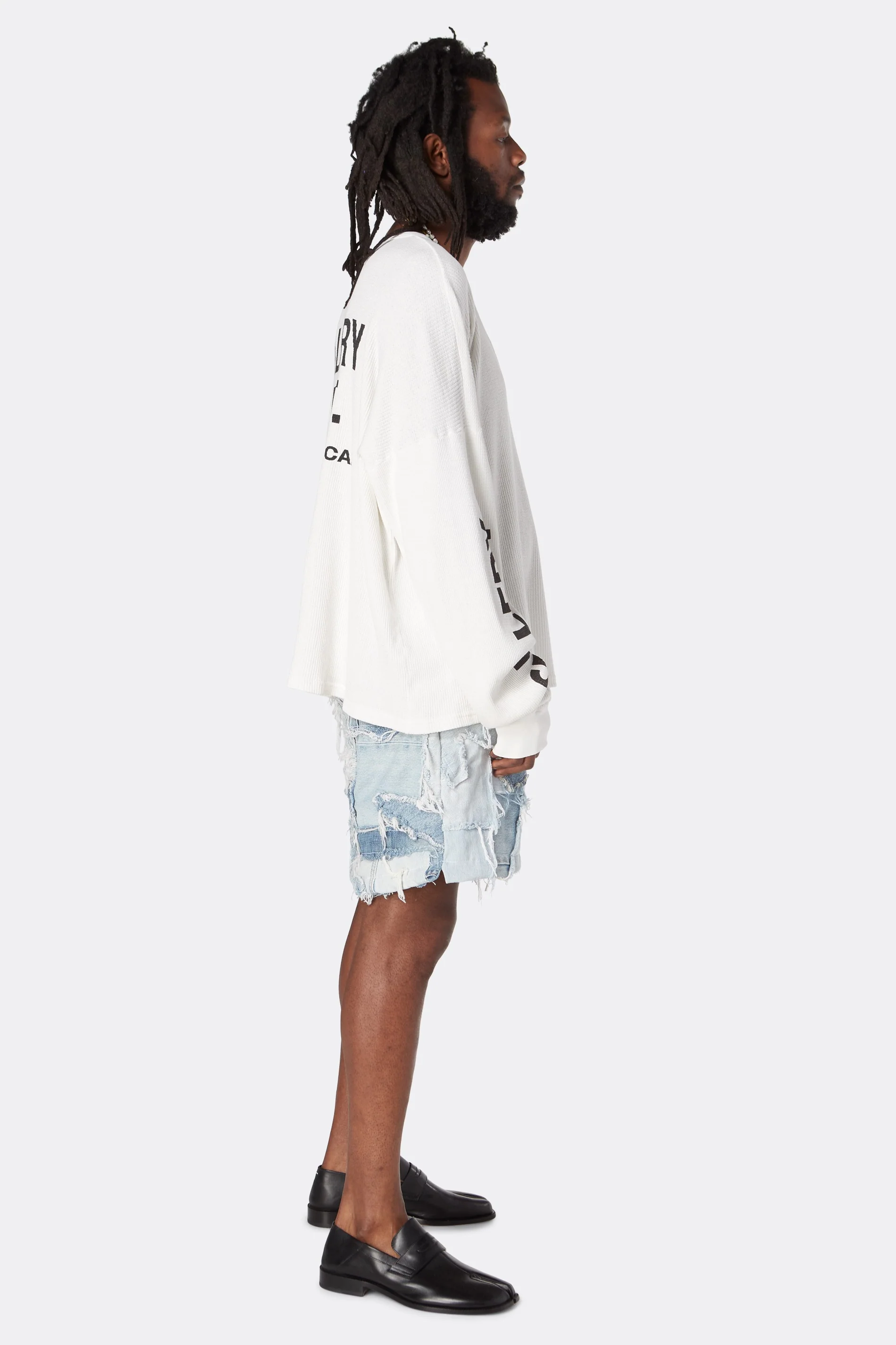 PATCHWORK DENIM ZUMA SHORTS - Image 13