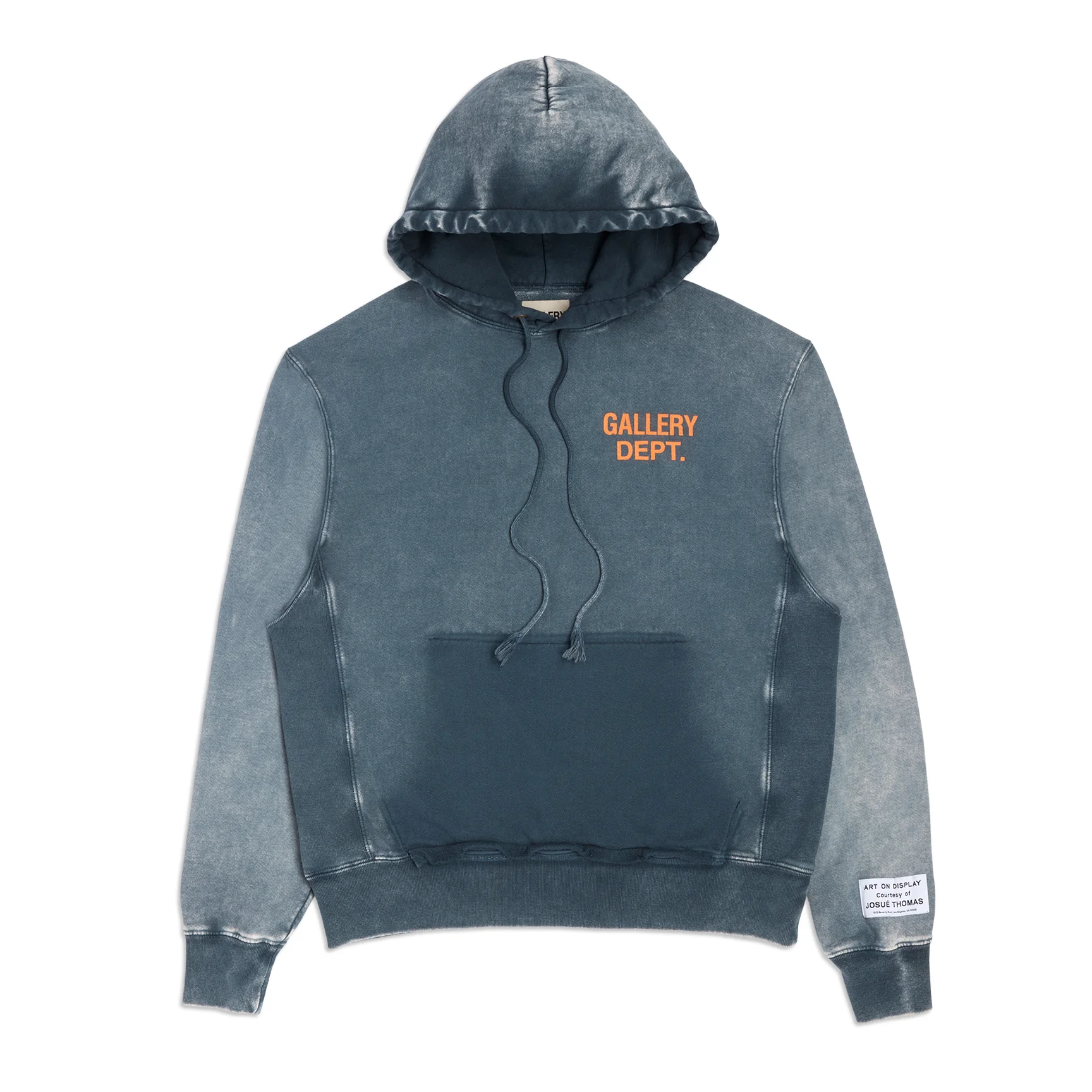 REVERSIBLE NAVY FRENCH LOGO HOODIE - Image 3